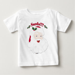Camiseta Para Bebê Papais noeis! Papais noeis de Natal do Estilo Vint