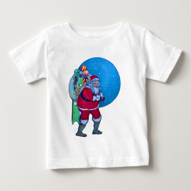 CAMISETA PARA BEBÊ PAPAIS NOEIS, PRESENTE DE NATAL E BRINQUEDOS NO CÉ (Frente)