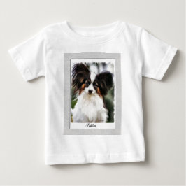 Camiseta Para Bebê Papillon Art Gifts