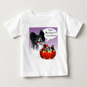 Camiseta Para Bebê Papillon Halloween