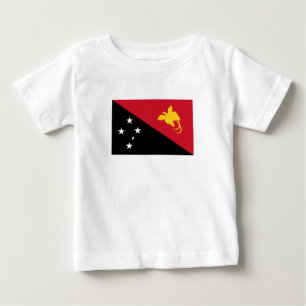 Camiseta Para Bebê Papua Nova Guiné