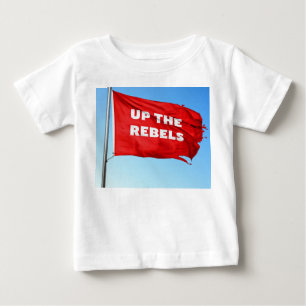 Camiseta Para Bebê Para cima, os Rebeldes têm o tema Bebê T-Shirt