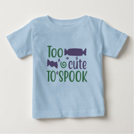 Camiseta Para Bebê Para Cortar a Spook