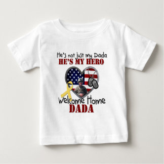 Camiseta Para Bebê Para o costume ambarino caçoa o regresso a casa