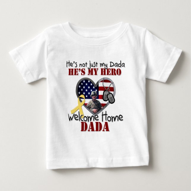 Camiseta Para Bebê Para o costume ambarino caçoa o regresso a casa (Frente)