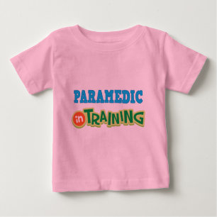 Camiseta Para Bebê Paramédico no treinamento (futuro)