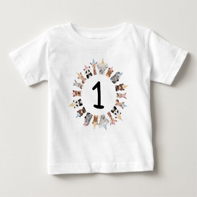 Camiseta Para Bebê Parceiros Aniversário (Frente)