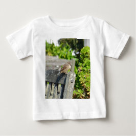 Camiseta Para Bebê Pardal Atrevido