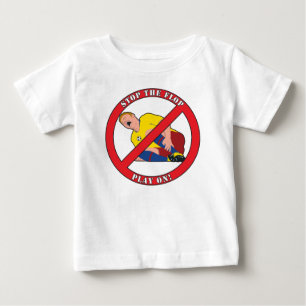 CAMISETA PARA BEBÊ PARE O FLOP