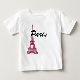 Camiseta Para Bebê Paris