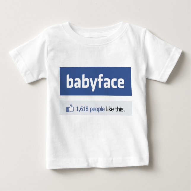 Camiseta Para Bebê paródia social engraçada dos trabalhos em rede do (Frente)