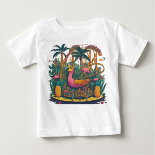 Camiseta Para Bebê Parque de Tema Reprodutor