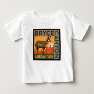 Camiseta Para Bebê Parque Nacional Bryce Canyon   Utah