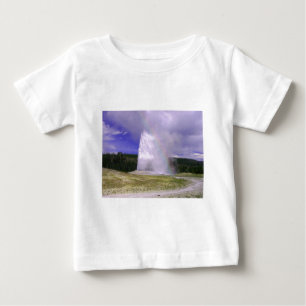Camiseta Para Bebê Parque Nacional Yellowstone