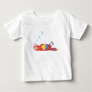 Camiseta Para Bebê Parrot T-Shirt