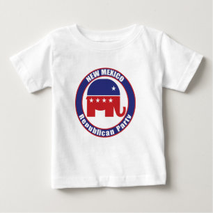Camiseta Para Bebê Partido Republicano de New mexico