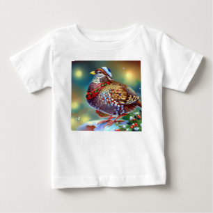 Camiseta Para Bebê Partucho de Natal 4