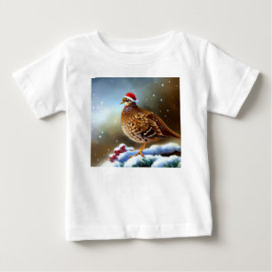Camiseta Para Bebê Partucho Natal 2
