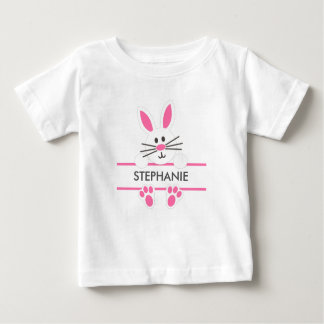 Camiseta Para Bebê Páscoa Bunny Toddler Dress