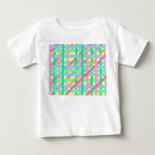 Camiseta Para Bebê Páscoa Linhas Cruzadas