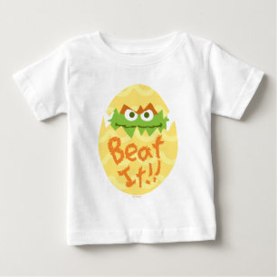 Camiseta Para Bebê Páscoa Oscar the Grouch