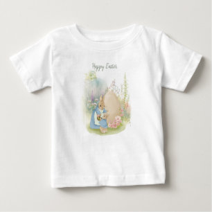 Camiseta Para Bebê Páscoa Peter Rabbit Baby T-Shirt