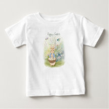 Páscoa Peter Rabbit Baby T-Shirt