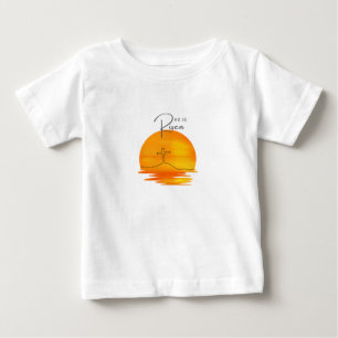 Camiseta Para Bebê Páscoa T-Shirt