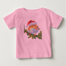 Camiseta Para Bebê Pássaro que ilumina os espíritos