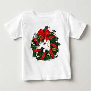 Camiseta Para Bebê Pássaros do quintal da NA