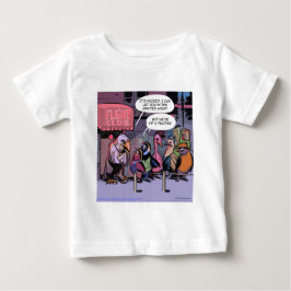 Camiseta Para Bebê Pássaros Engraçados da Mesma Espécie
