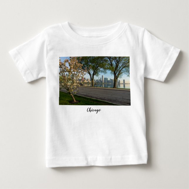 Camiseta Para Bebê Passeio de Bicicleta na Solidariedade (Frente)