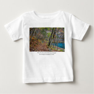 Camiseta Para Bebê Passeio de Outono em Alley Mill