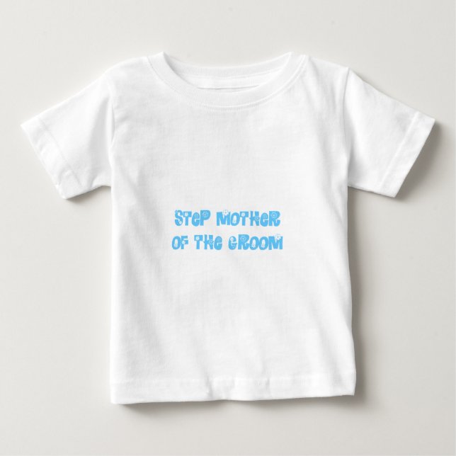 Camiseta Para Bebê Passo mãe do noivo (Frente)