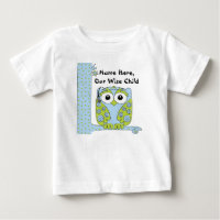 Passover Baby Blue/Green Shirt "The Wise Child"