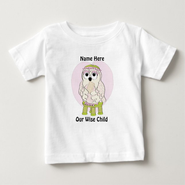 Camiseta Para Bebê Passover Baby T-Shirt Personaliza "Nosso Filho Sáb (Frente)