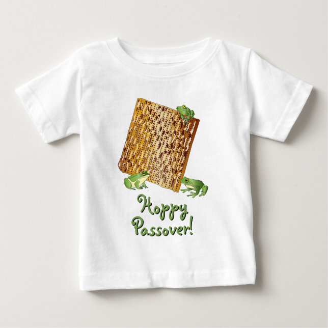 Camiseta Para Bebê Passover Hoppy - Camiseta Bebê (Frente)