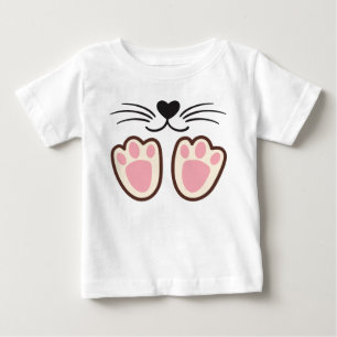 Camiseta Para Bebê Patas bonitas de gatos
