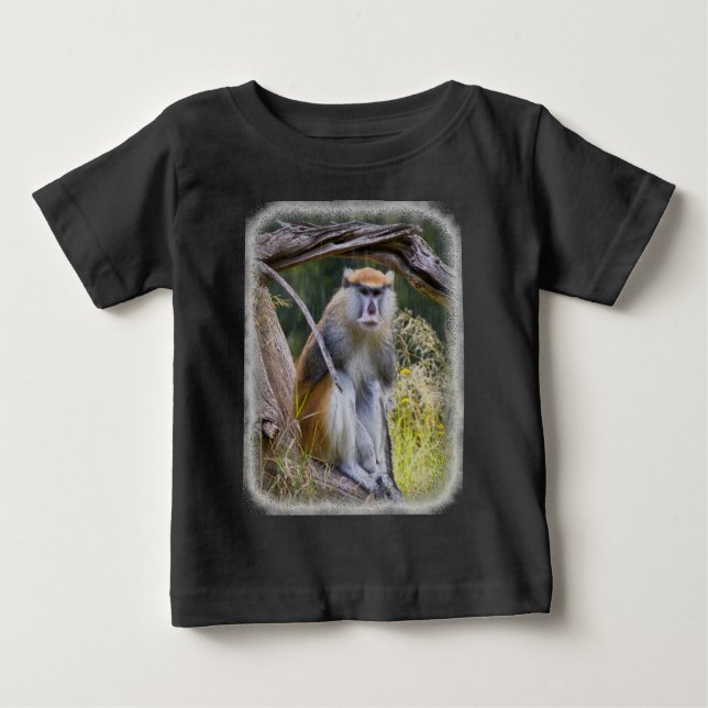 Camiseta Para Bebê Patas Monkey (Frente)
