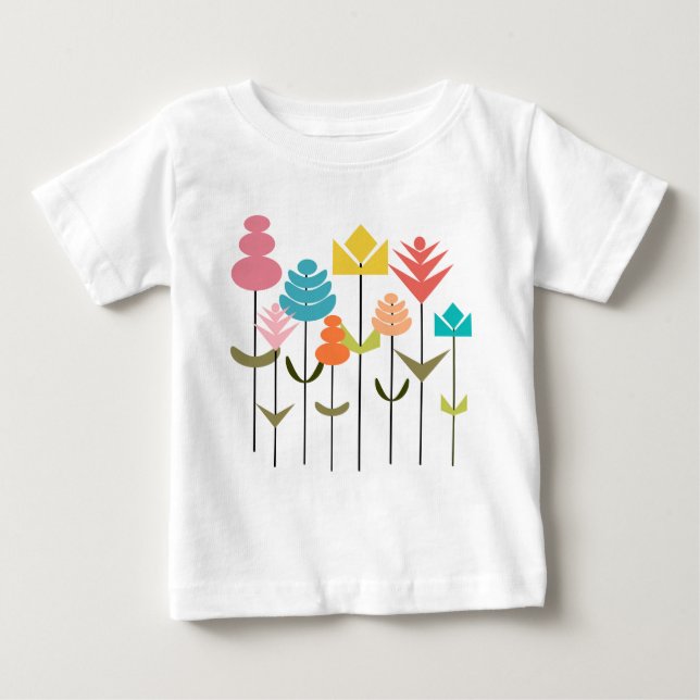 Camiseta Para Bebê Patch do ventilador (Frente)