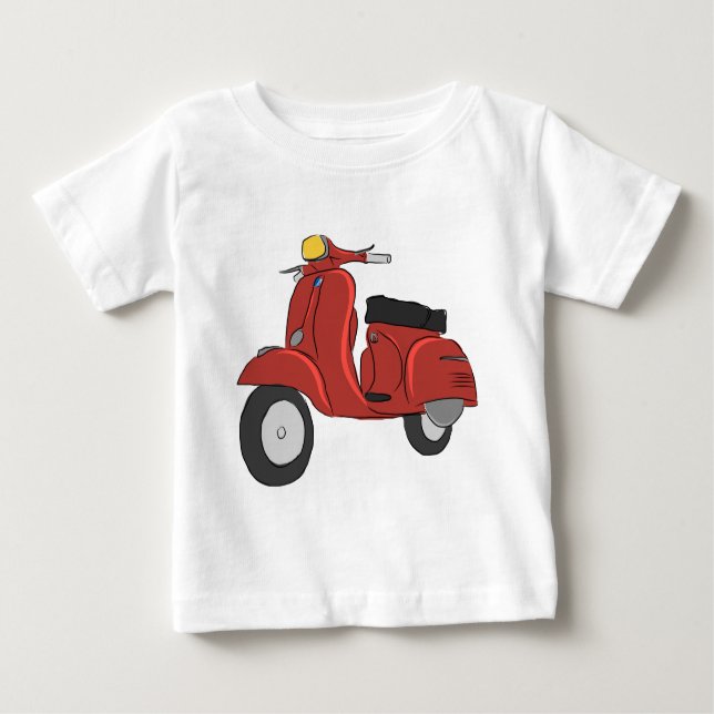 Camiseta Para Bebê Patinete dos SS (Frente)