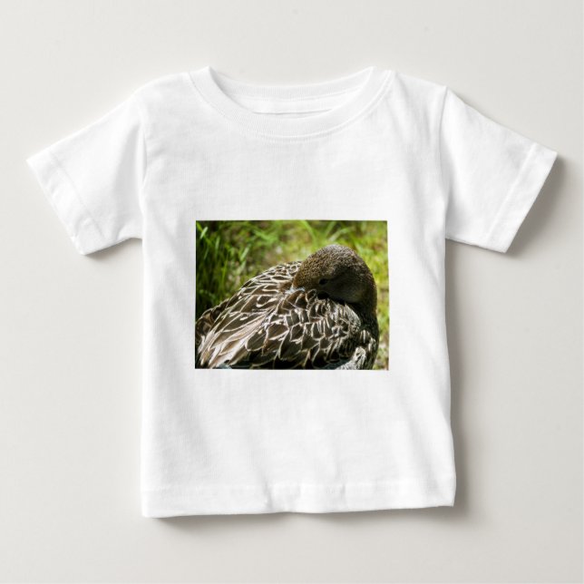 Camiseta Para Bebê Pato (Frente)