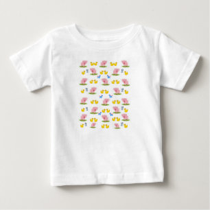 Camiseta Para Bebê Pato de Camiseta de Bebê
