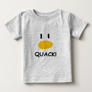 Camiseta Para Bebê pato kawaii