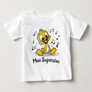 Camiseta Para Bebê Patozinho Cantante Alegre Cartoon Musical 🐥🎶