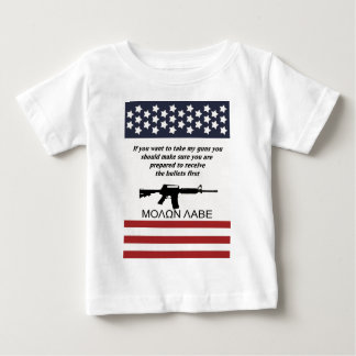 Camiseta Para Bebê Patriota