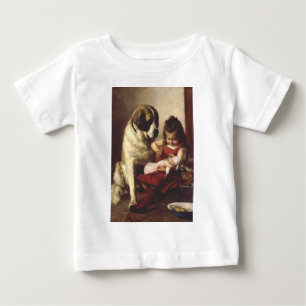 Camiseta Para Bebê Paul Hermann Wagner: Melhores Amigos Arte Vitorian