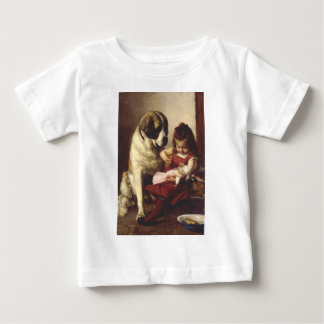Camiseta Para Bebê Paul Hermann Wagner: Melhores Amigos Arte Vitorian