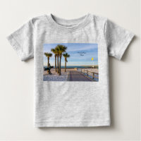 Paved Walkway para Pensacola Beach Toddler t-shirt