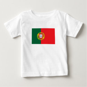 Camiseta Para Bebê Pavilhão Portugal